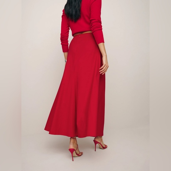 Reformation Lucy Skirt | Lipstick 🛍Spring Festival Sale🛍 - Picture 4 of 6